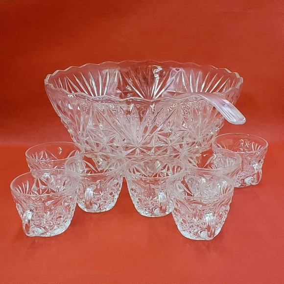 Arlington Anchor Hocking Punch Set 1950's - Picture 4 of 7